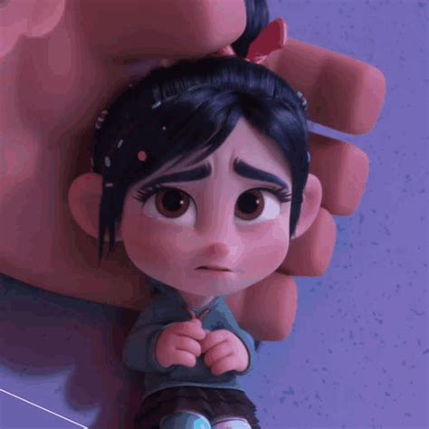 vanellope gif|heavy vanellope sobbing.